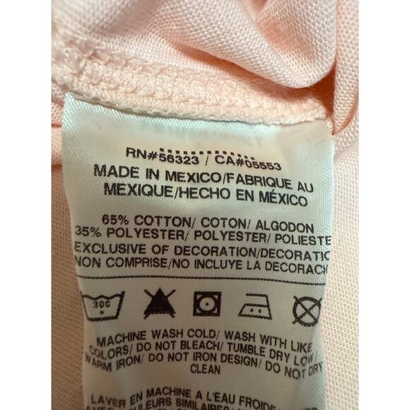 The Nike Tee Coral Logo Spellout Sleeveless Workout Athletic Tank Top Size XS - Picture 4 of 4